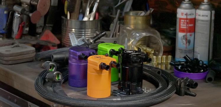 05-15 4.0L V6 Toyota Tacoma Catch Can Kit