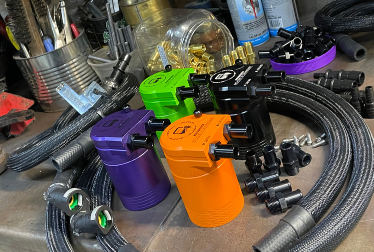 05-15 4.0L V6 Toyota Tacoma Catch Can Kit