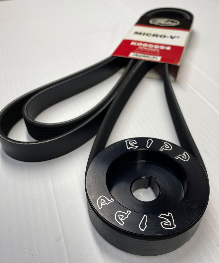 Standard Pulley and Belt Kit for RIPP Supercharged Wranglers