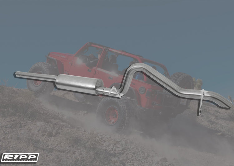 2018-2022 Jeep JLU Catback Exhaust System