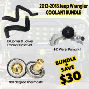 2012-2018 Jeep Wrangler 3.6l Cooling maintenance kit (JK  Chassis ONLY) main