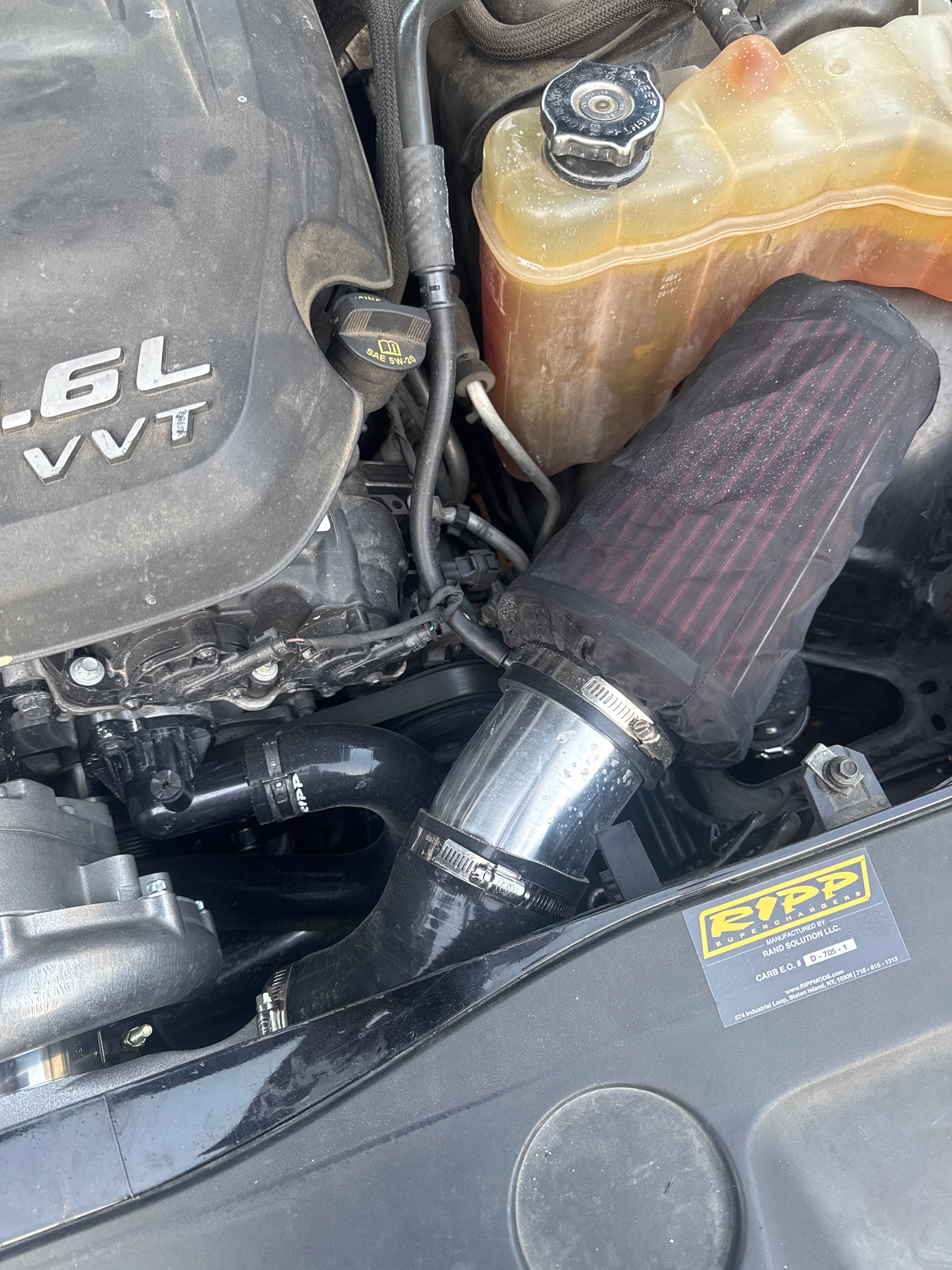 Air Filter Sock for RIPP Supercharger Air Filters